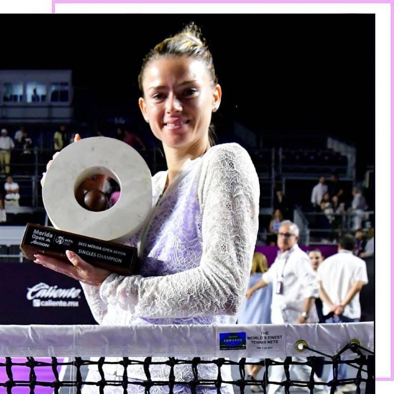 Camila Giorgi, la primera reina maya - Merida Open WTA Tour: AKRON 2023